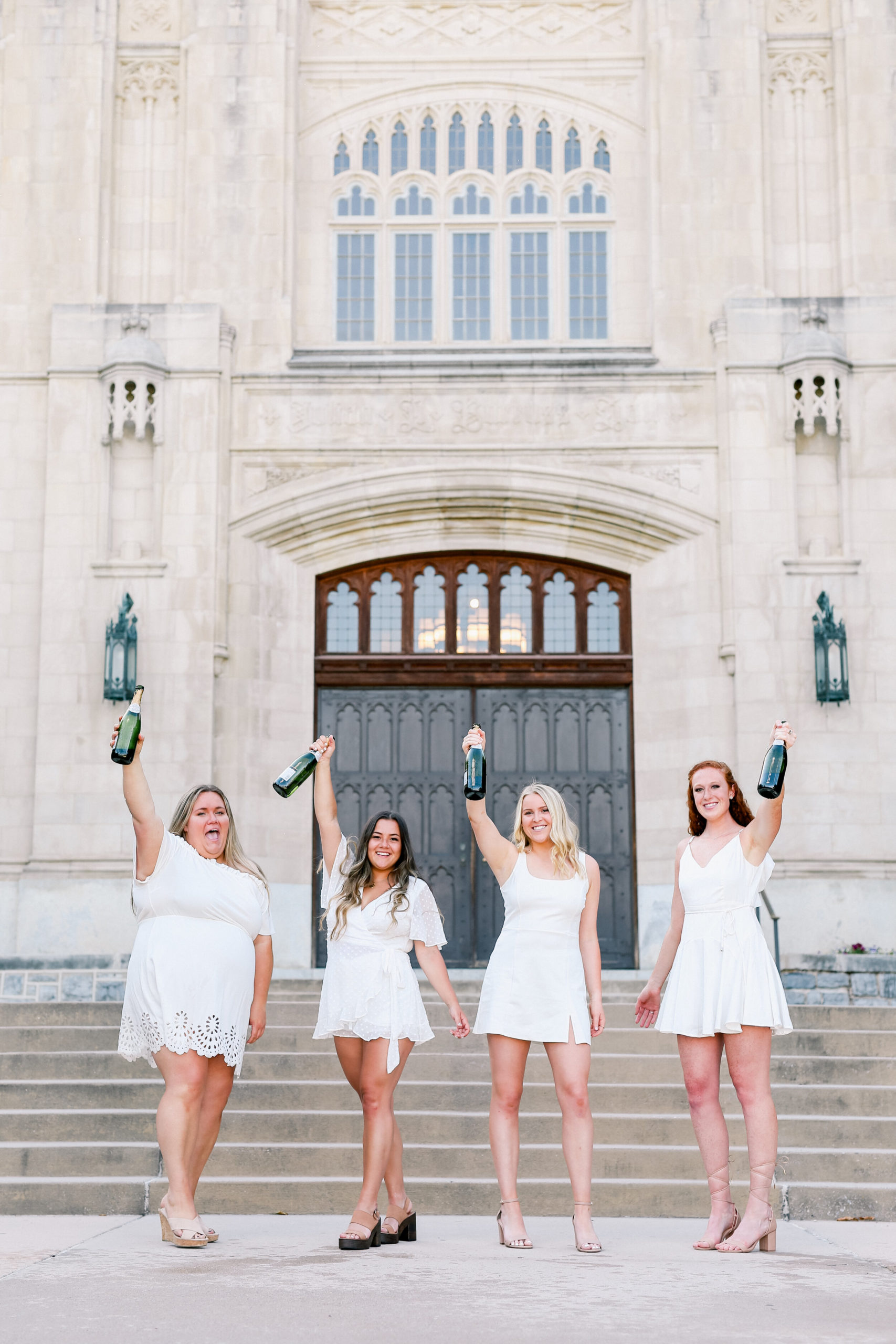 Virginia Tech sorority sisters graduation pictures