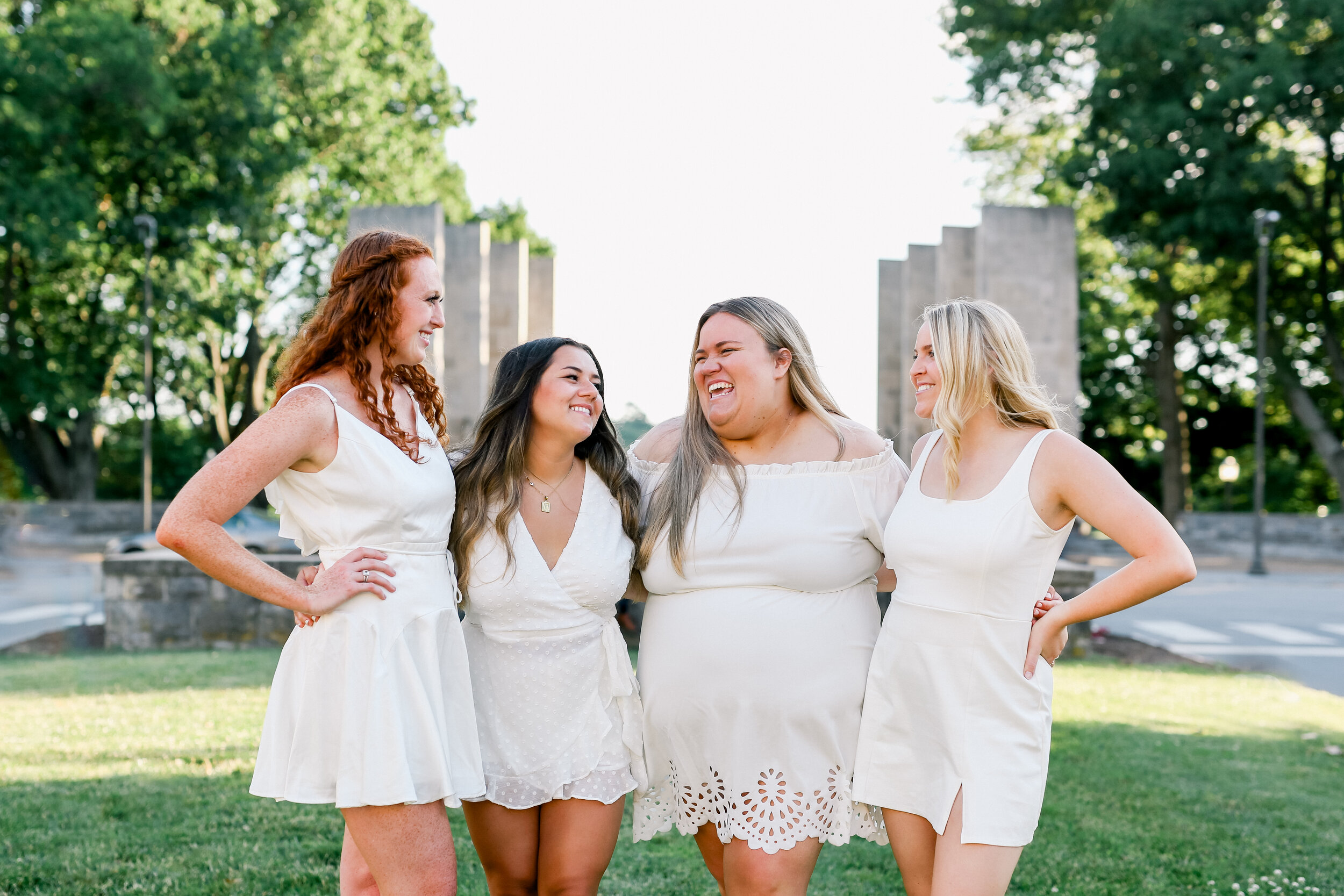 Virginia Tech sorority sisters graduation pictures