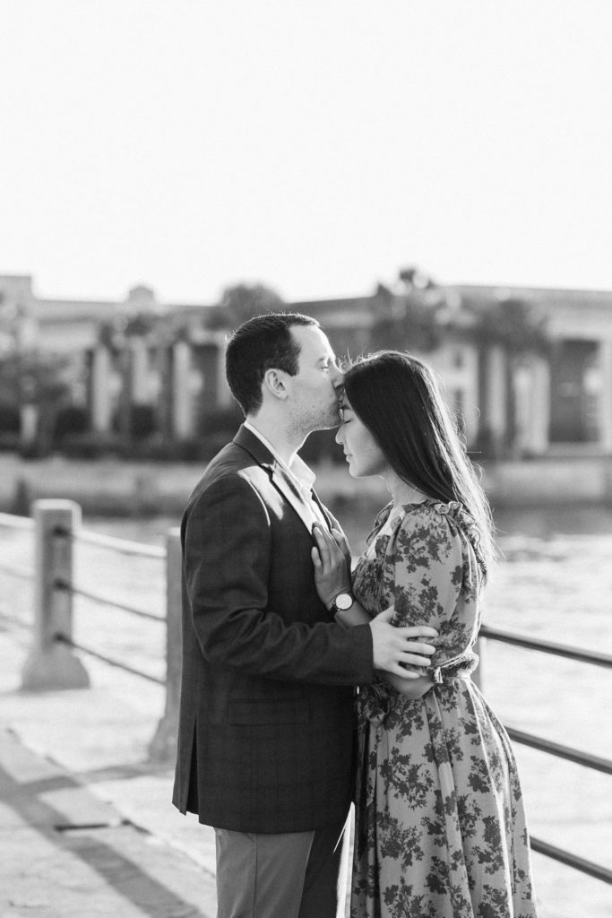 Charleston wedding photographer engagement proposal summer