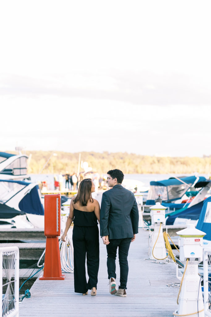 Dreamy engagement portraits in Old Town Alexandria VA