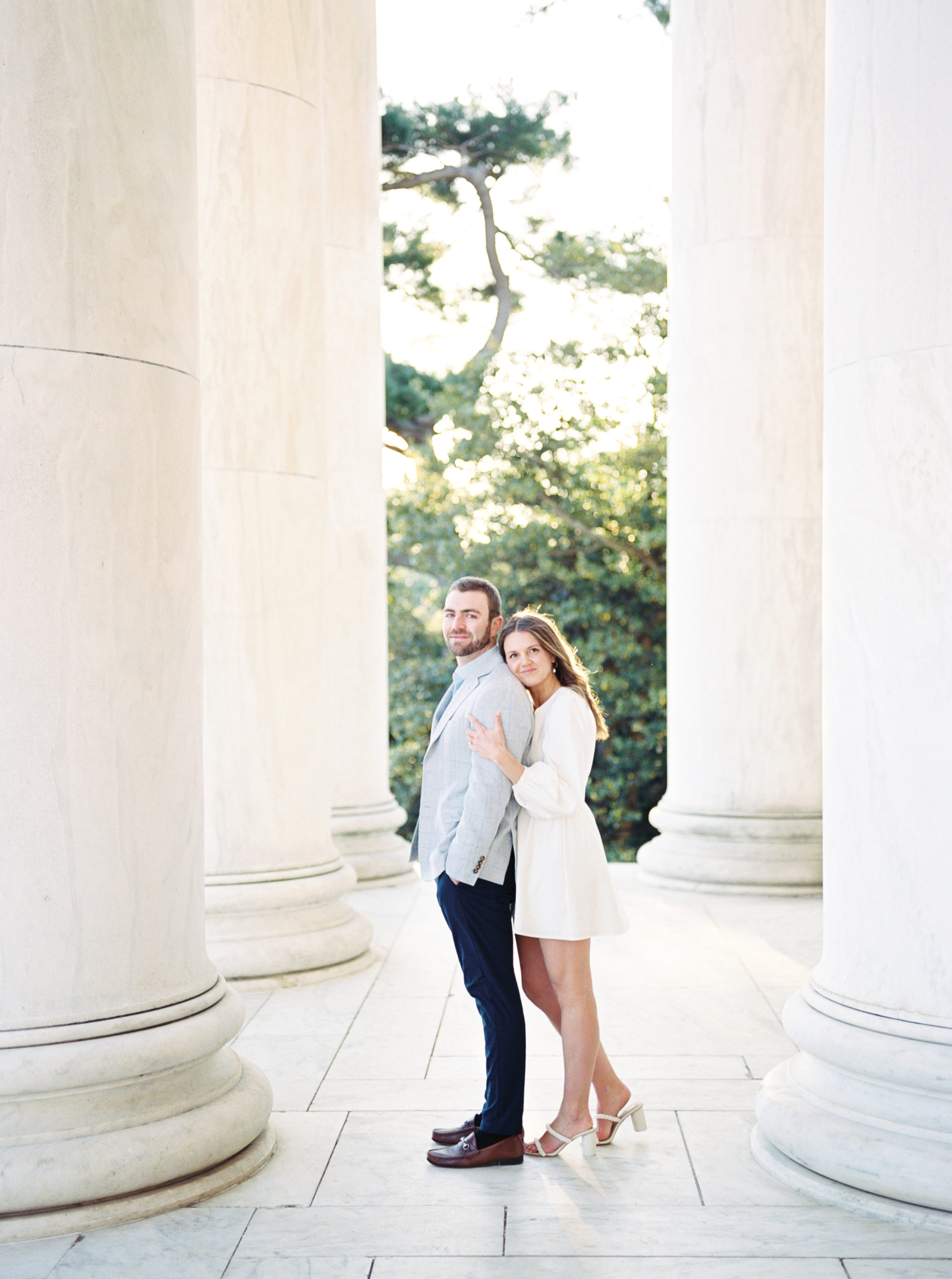 Breathtaking DC engagement photos on film