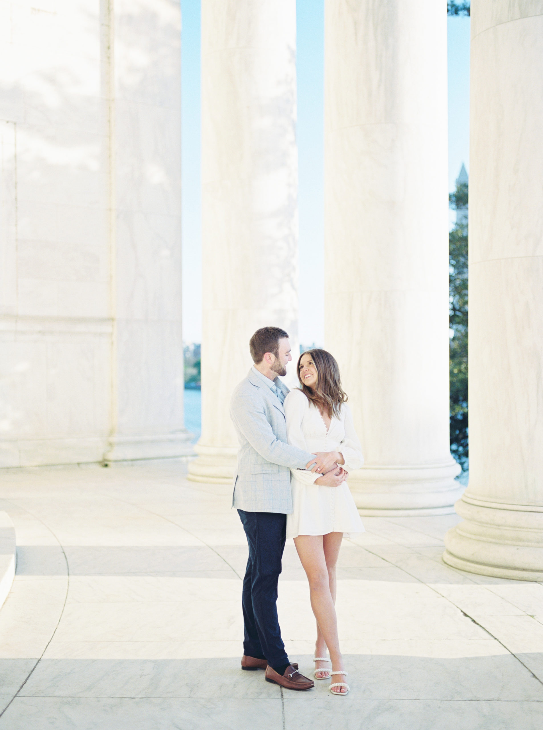 engagement photo outfits inspiration Washington DC