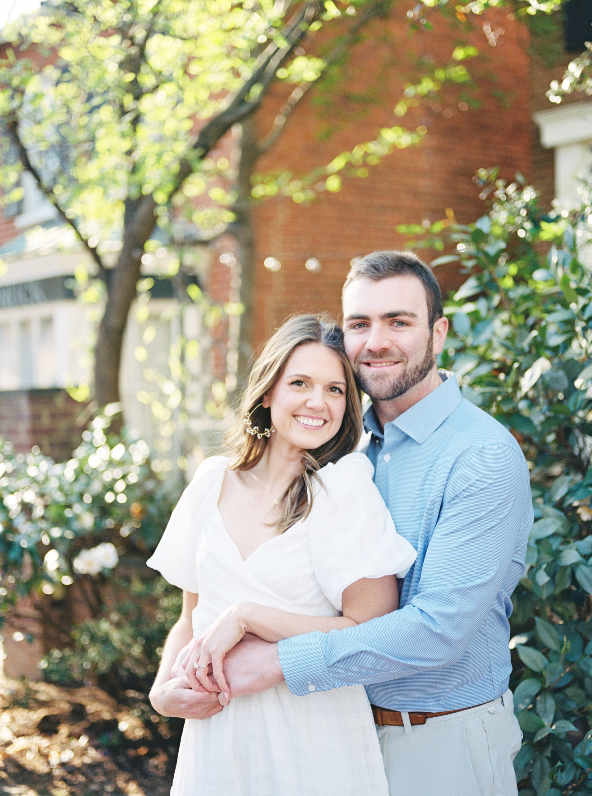 Classic engagement photography in Washington DC Georgetown