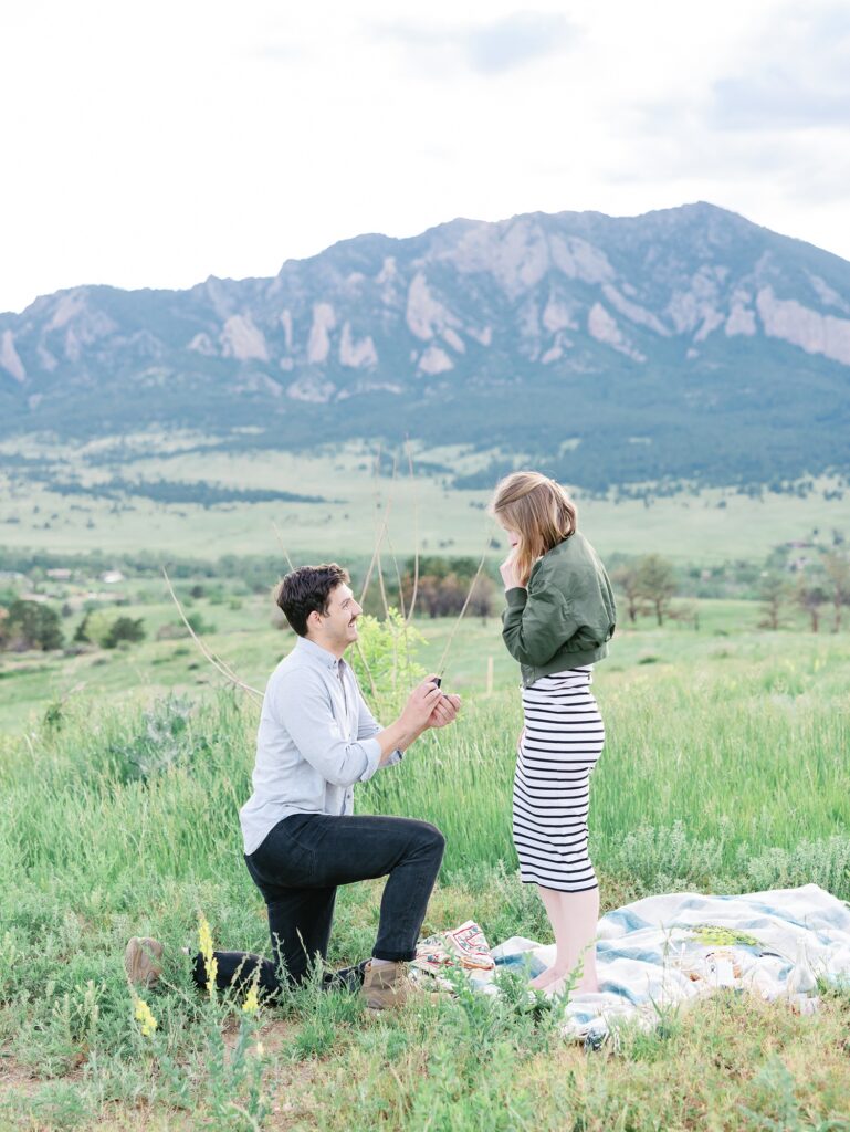 Proposal in Boulder, CO captured by Boulder photographers