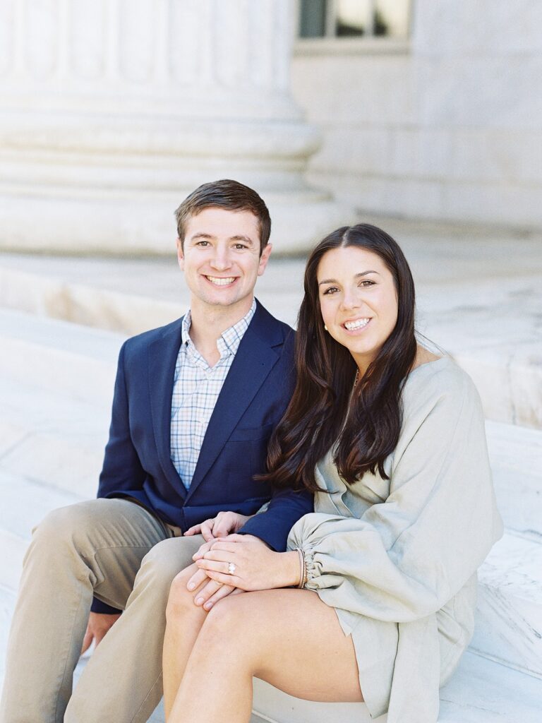 Portrait of a couple for Denver engagement photos