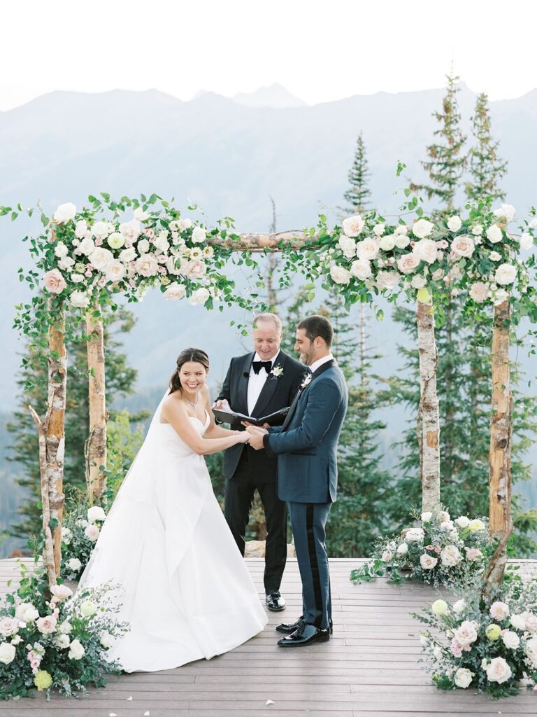 The Little Nell Aspen wedding venue with luxury hotel setting and mountain views
